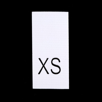 Р-XSПБ XS - размерник - белый (уп.1000 шт)0