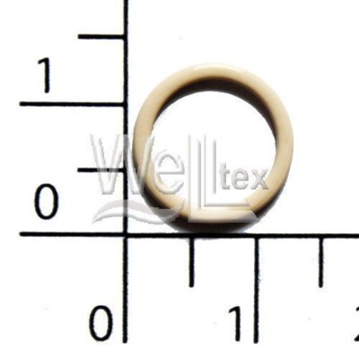 Кольцо металл крашенный d=10мм 1000В бежевый (упаковка 1000 штук)1