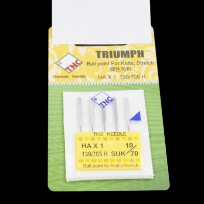 Иглы для БШМ TRIUMPH New 130/705H Стрейч SUK №70 (уп.5шт) (0)