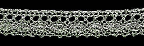 0003F лён кружево вязанное 18мм (намотка 20 ярдов = 18,3 метров)0