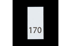 р170пб 170 - размерник - белый (уп.200 шт) купить по цене 85 руб - в интернет-магазине Веллтекс | Иваново
