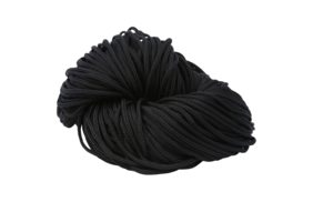 шнур для одежды круглый цв черный 5мм (уп 100м) 5-02 купить по 1.95 для тактического снаряжения в Иваново 