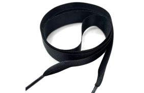 шнур плоский 3мм цв черный (110см) купить по 26.72 - в интернет - магазине Веллтекс | Иваново
.