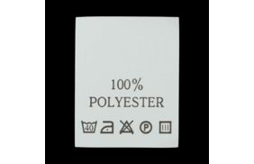с102пб 100%polyester - составник - белый (уп 200 шт.) купить по цене 150 руб - в интернет-магазине Веллтекс | Иваново
