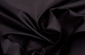 ткань подкладочная ветрозащитная 290t, 60гр/м2, 100пэ, 150см, черный/s580, (100м) wsr купить в Иваново.
